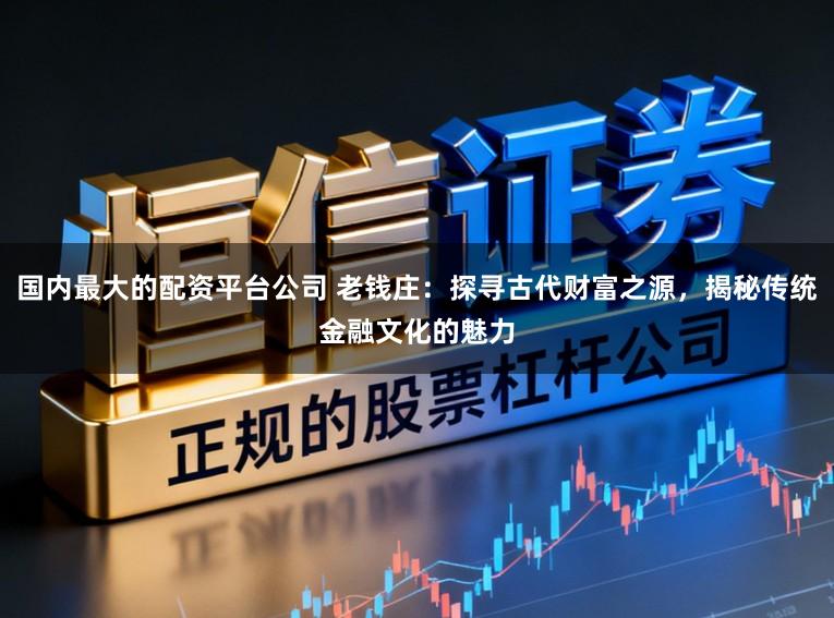 国内最大的配资平台公司 老钱庄:探寻古代财富之源,揭秘传统金融文化的魅力