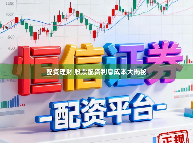 配资理财 股票配资利息成本大揭秘